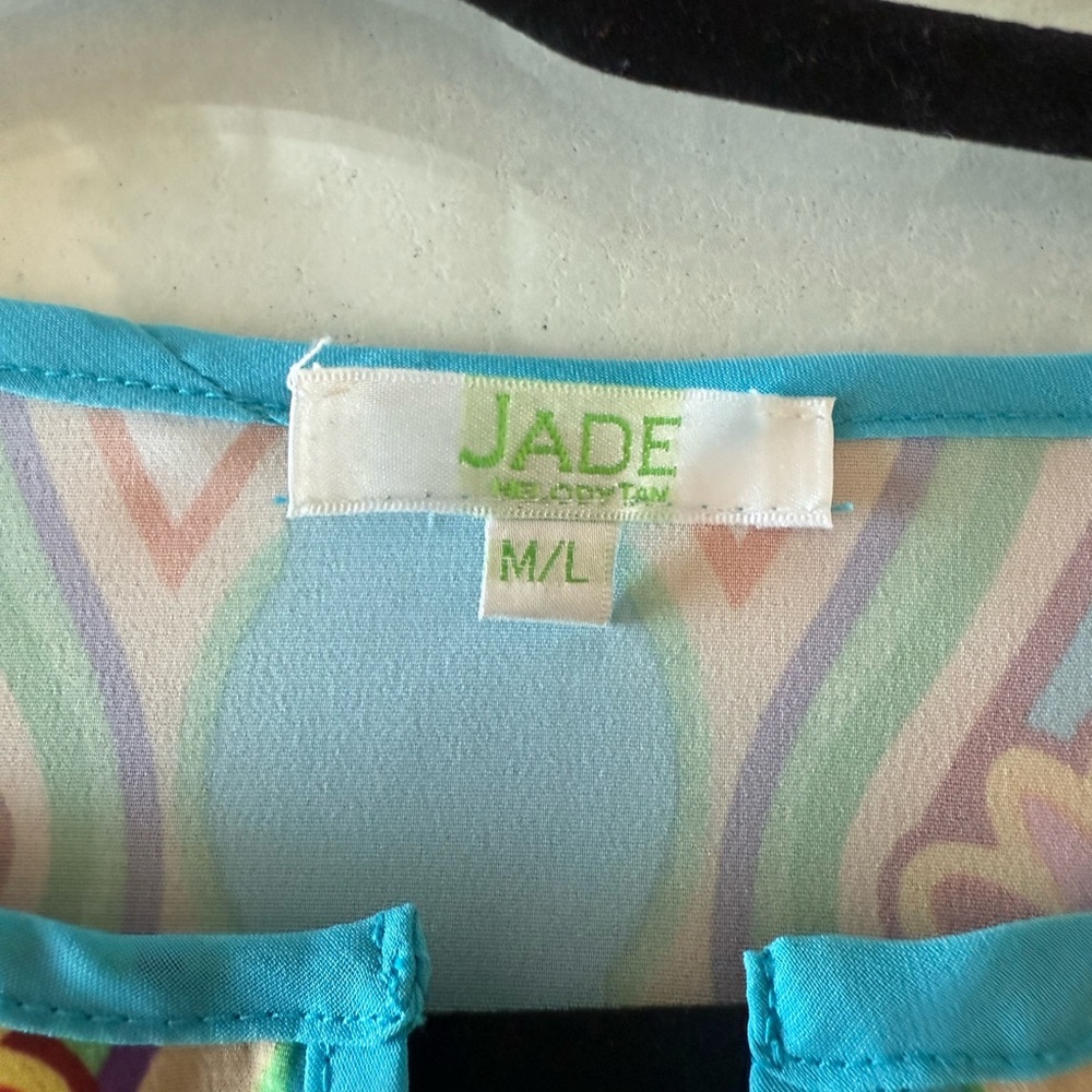 Jade Multicolor Patterned Blouse - image 5